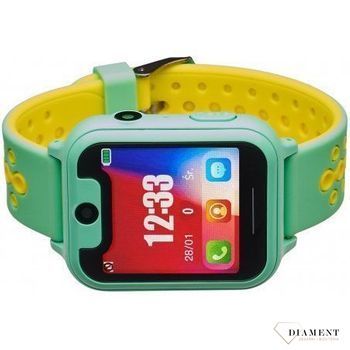 Smartwatch Garett Kids Nice Zielony to nowoczesny zegarek (3).jpg
